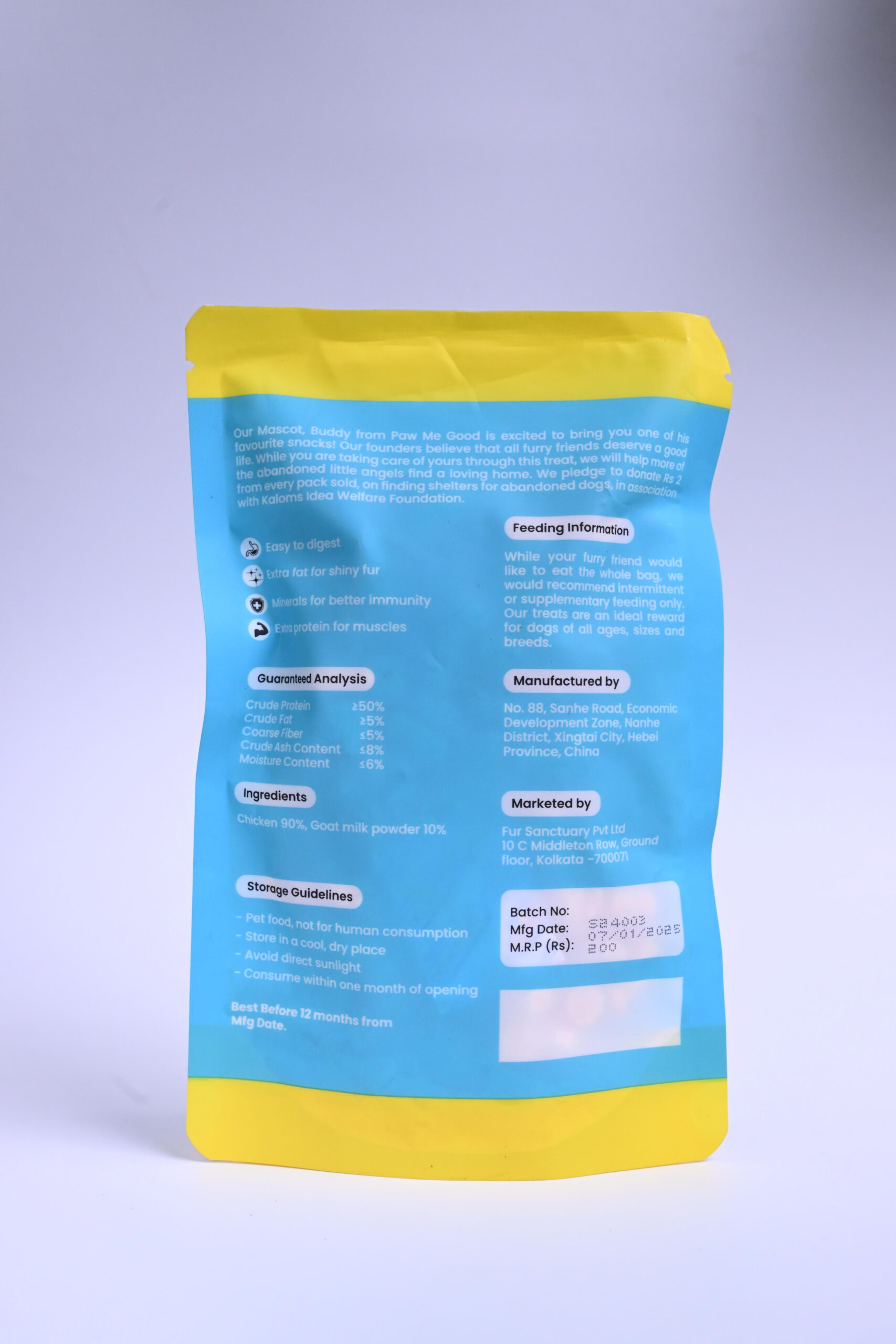 Goat Milk Dog Treats | Paw Me Good High Protein & Easy to Digest