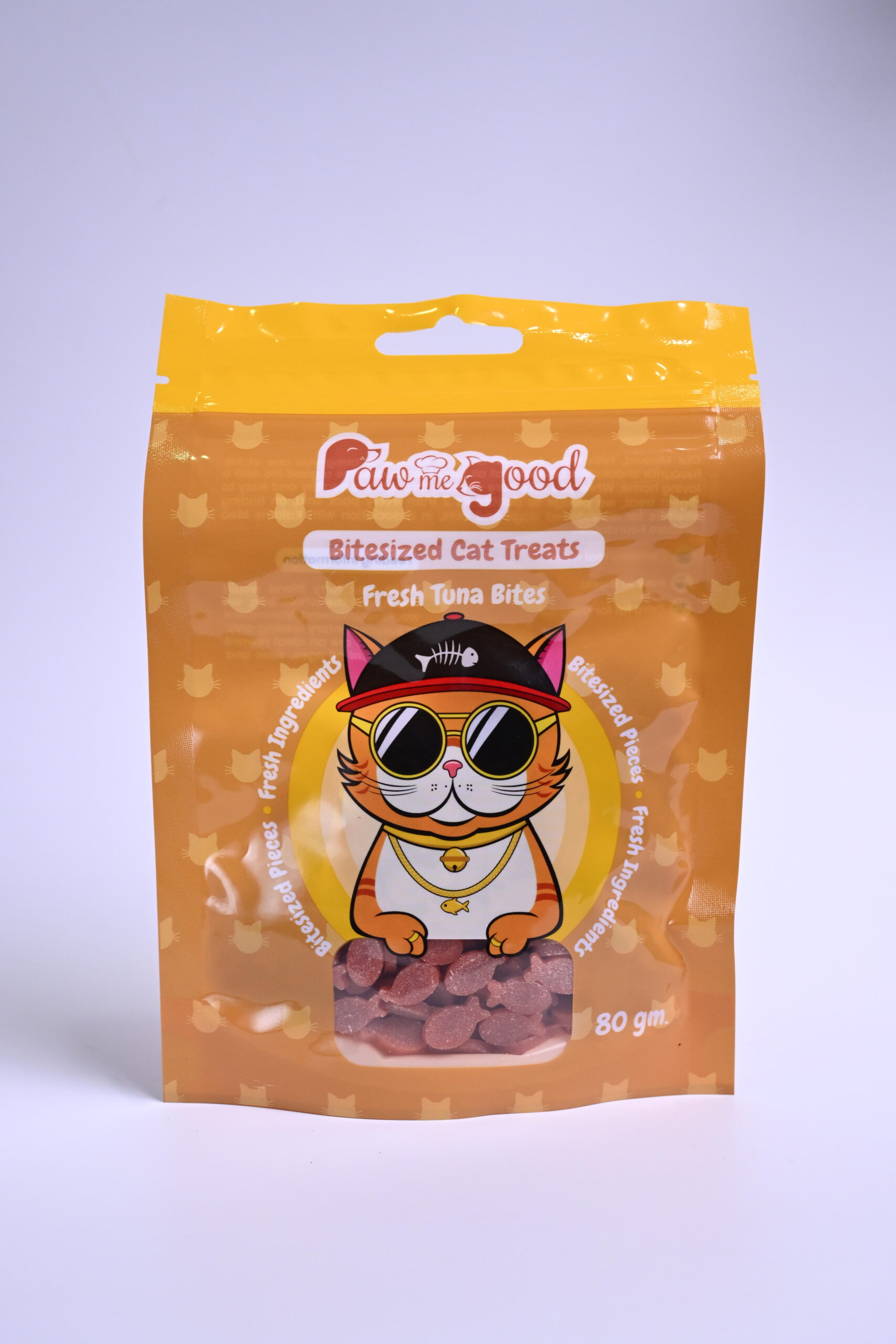 Fresh Tuna Bites Cat Treats | Paw Me Good Real Tuna & Healthy Cat Treats