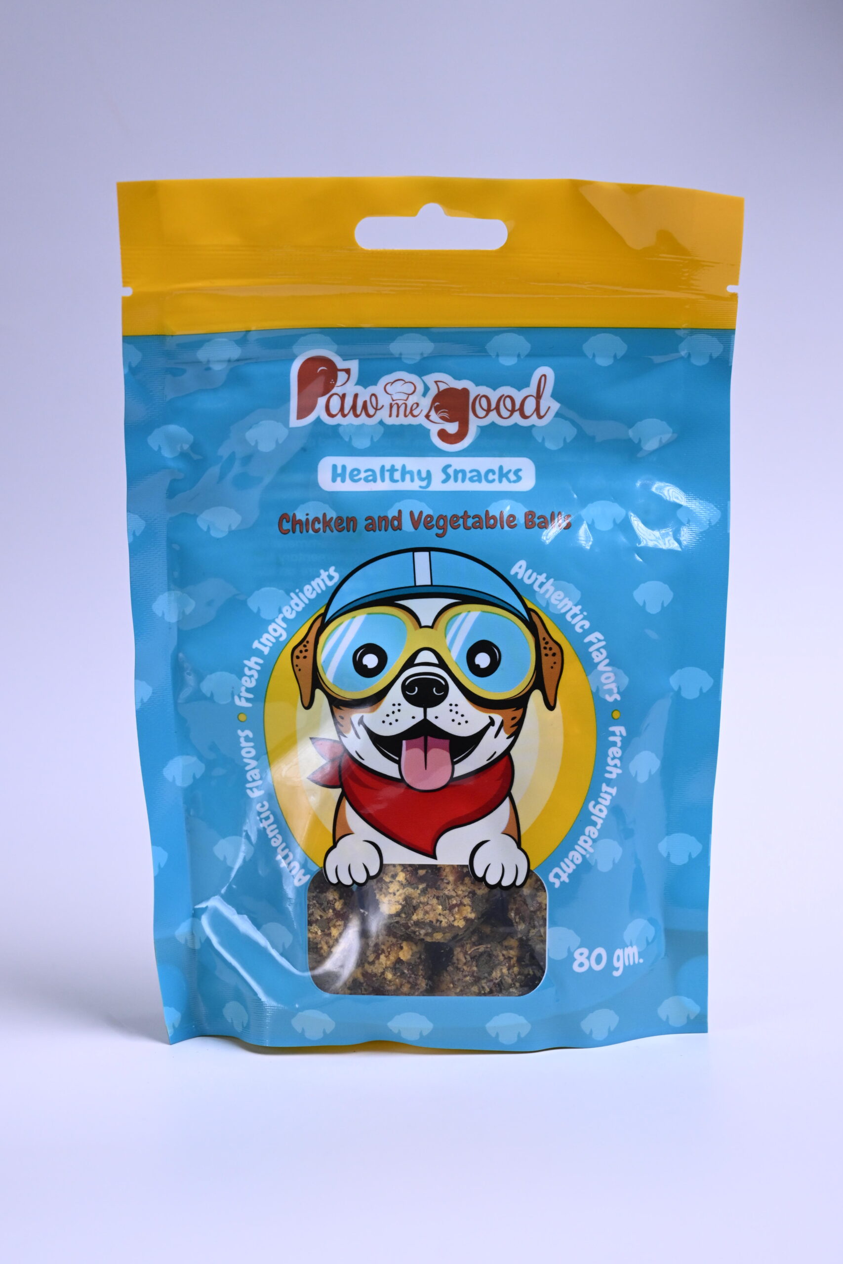Chicken & Vegetable Balls Dog Treats | Paw Me Good Healthy Dog Treats