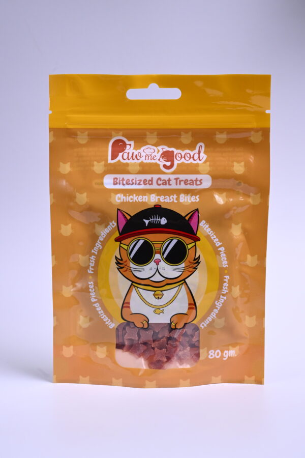 Paw Me Good Chicken Breast Bites for cats