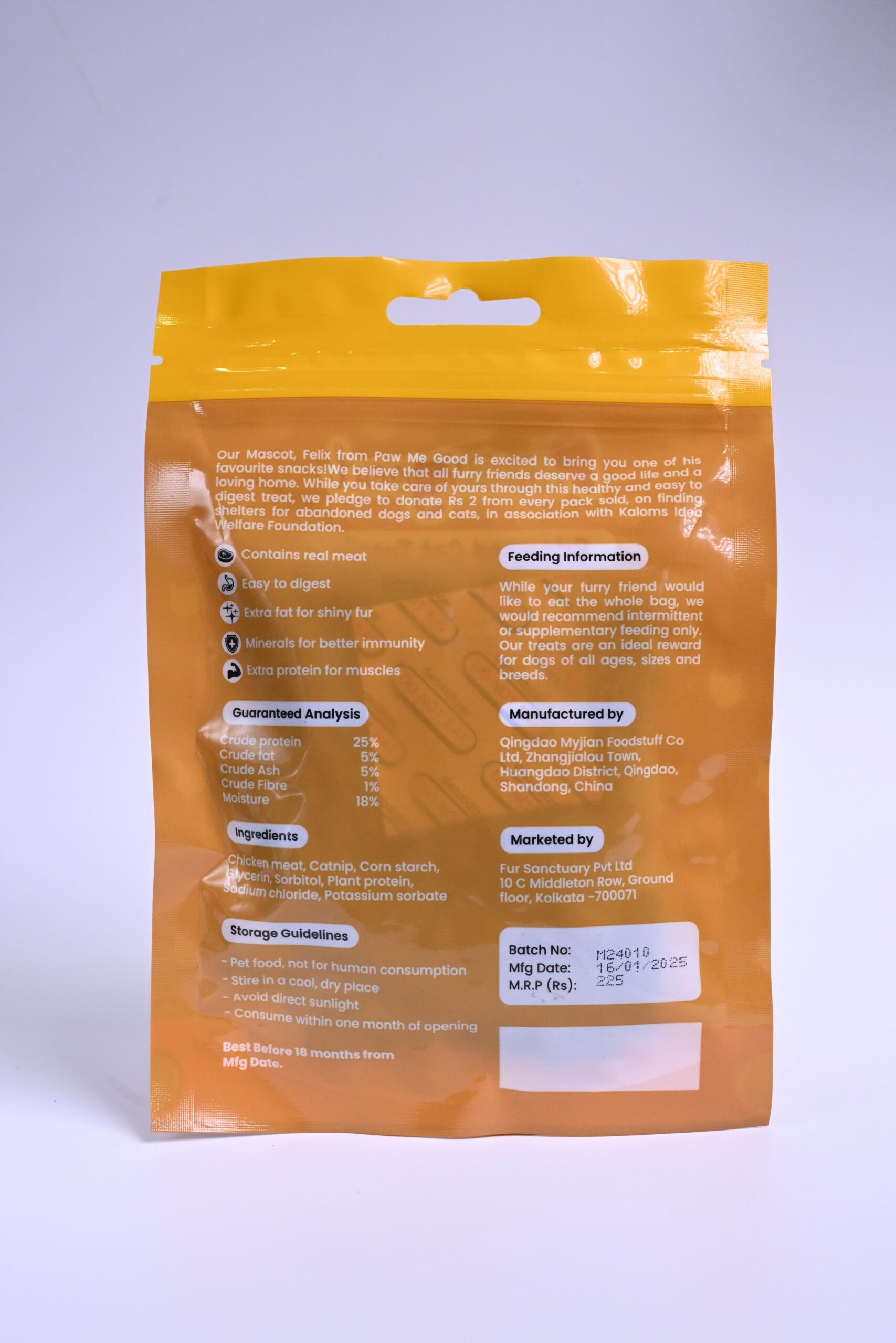 Chicken & Catnip Bites Cat Treats | Paw Me Good Healthy Cat Treats