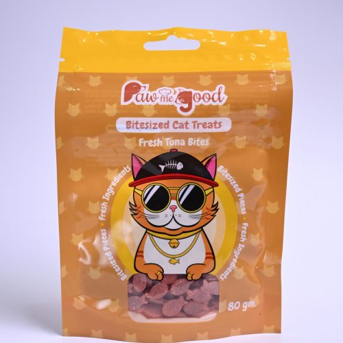 Fresh Tuna Bites Cat Treats | Paw Me Good Real Tuna & Healthy Cat Treats